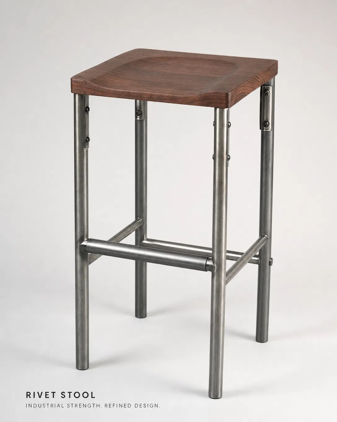 Rivet Stool
